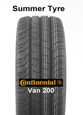 CONTINENTAL Van200 225/55 R 17 H 109/107